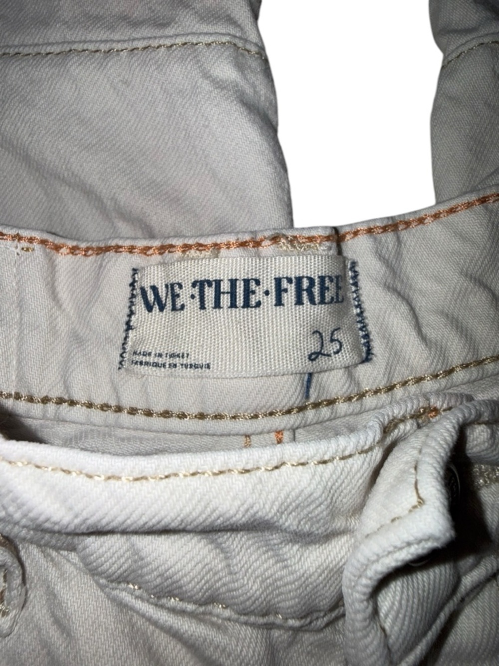 We The Free Good Luck Mid-Rise Barrel Jeans - Size 25 - Picture 6 of 11